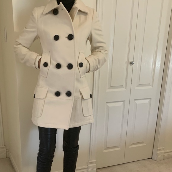 Mango cream jacket size x-small - Picture 11 of 16